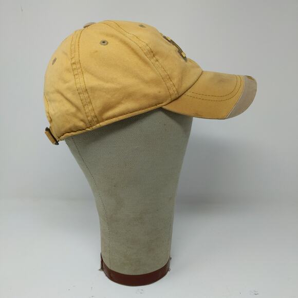 Captivating Headgear Purdue Boilermakers Embroidered Slideback Hat Tan - Picture 6 of 11